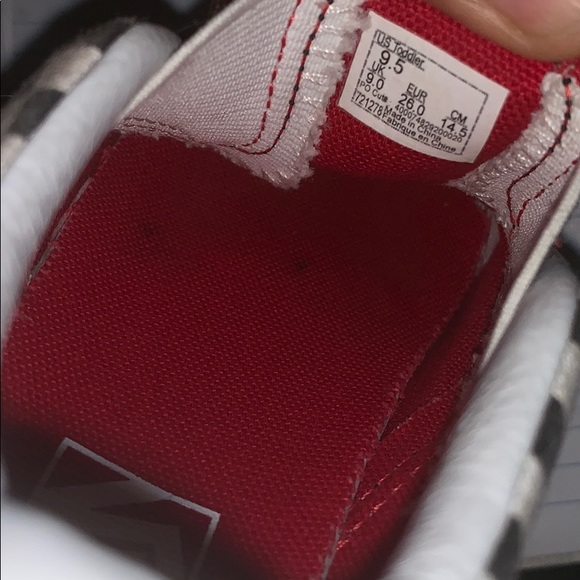 SOLD Vans flames size 9.5 toddler SOLD - Picture 7 of 8